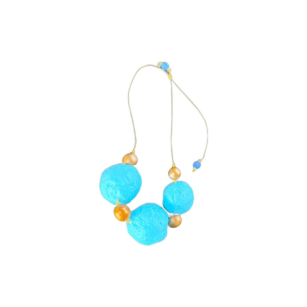 Paper Mache Necklace
